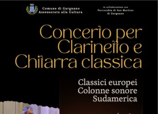 A Gargnano un concerto per clarinetto e chitarra classica Immagine di A Gargnano un concerto per clarinetto e chitarra classica