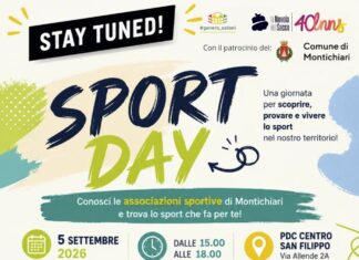 A Montichiari torna lo Sport Day: sabato pomeriggio al Centro San Filippo Immagine di A Montichiari torna lo Sport Day: sabato pomeriggio al Centro San Filippo