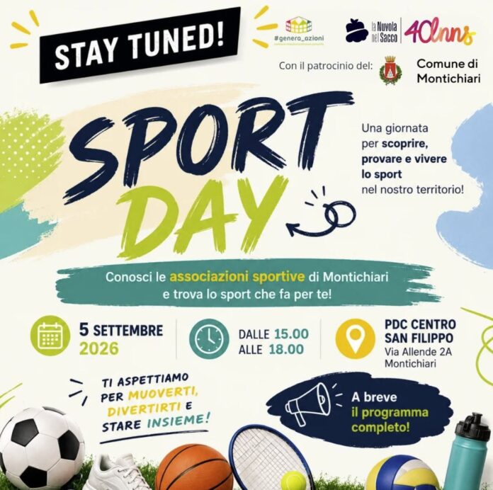 Immagine di A Montichiari torna lo Sport Day: sabato pomeriggio al Centro San Filippo
