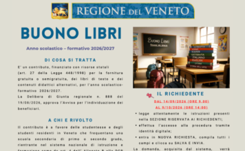 Buono libri 2026/2027: domande dal 14 settembre a Bardolino