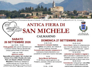 Calmasino accende l’Antica Fiera di San Michele: sabato 26 e domenica 27 settembre tra storia e tradizione Immagine di Calmasino accende l'Antica Fiera di San Michele: sabato 26 e domenica 27 settembre tra storia e tradizione