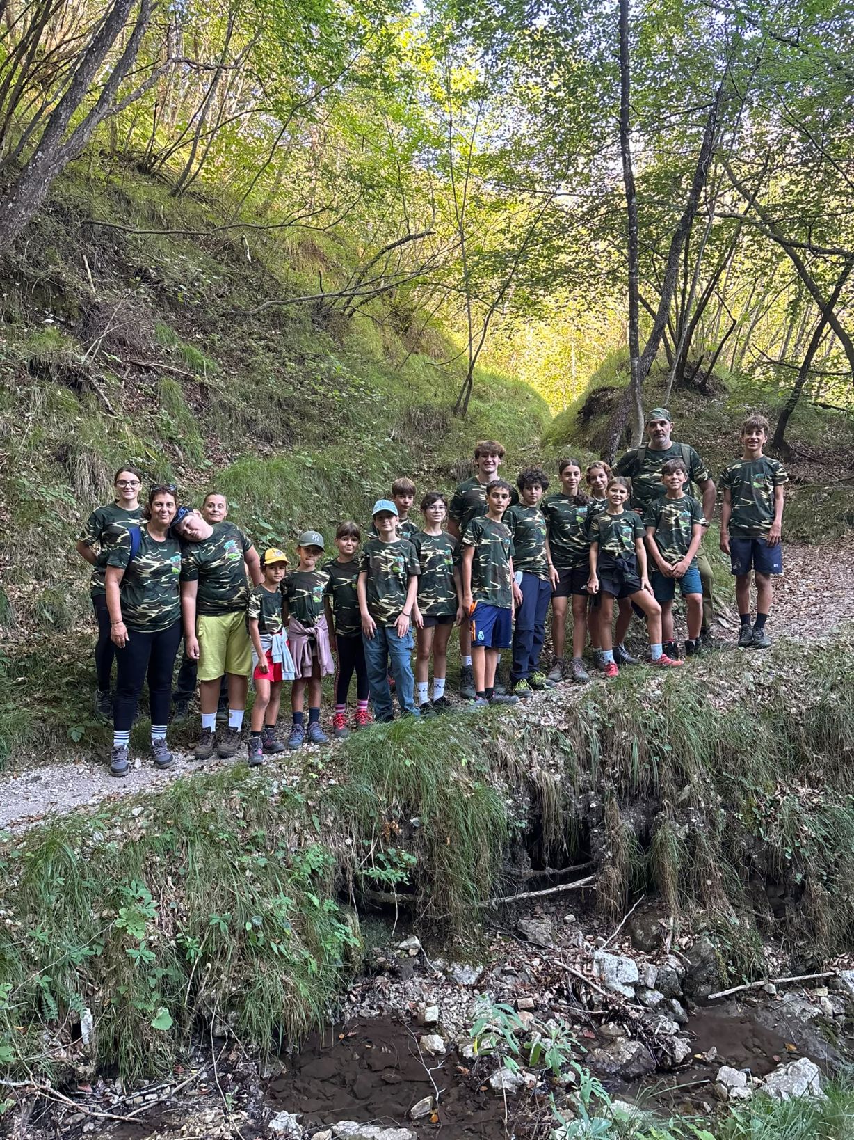 ASD Garda Karate Team al Rifugio Granata per il camp estivo Yuuki Wild Summer 4 Foto di camp estivo Rifugio