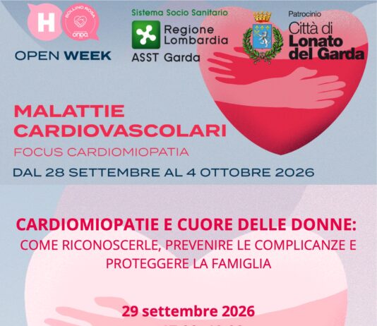 Immagine di Cardiomiopatia e cuore delle donne: incontro a Lonato del Garda il 29 settembre
