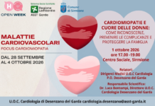 Cardiomiopatie e prevenzione cardiovascolare dedicata alle donne a Sirmione