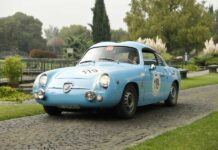Auto storica della Coppa Franco Mazzotti al Parco Giardino Sigurtà