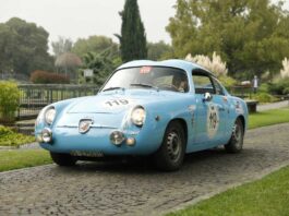 Auto storica della Coppa Franco Mazzotti al Parco Giardino Sigurtà