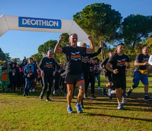 Partecipanti alla Corsa di Halloween al Parco Giardino Sigurtà