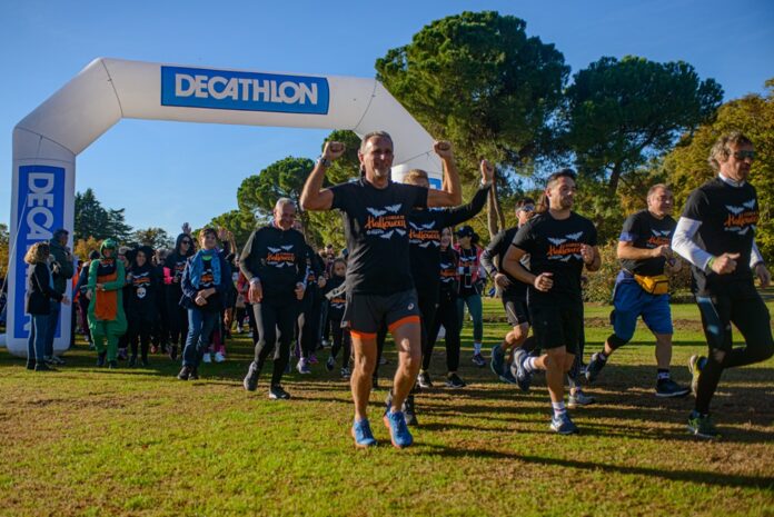 Partecipanti alla Corsa di Halloween al Parco Giardino Sigurtà