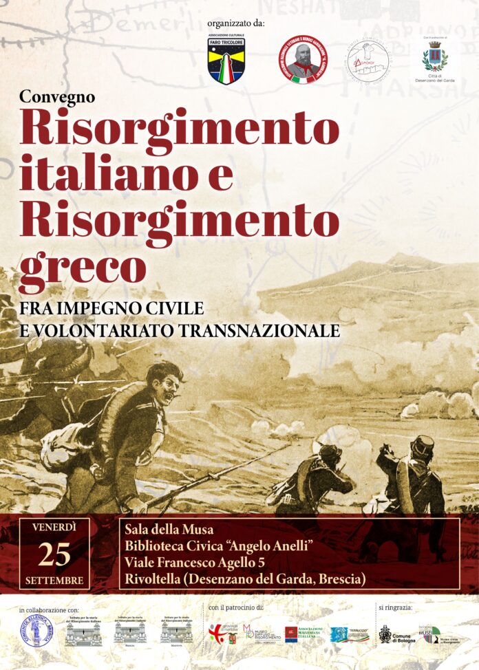 Immagine di Desenzano del Garda, convegno sul Risorgimento italiano e greco il 25 settembre