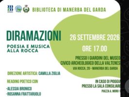 Diramazioni, poesia e musica alla Rocca di Manerba sabato 26 settembre Diramazioni, poesia e musica alla Rocca di Manerba sabato 26 settembre