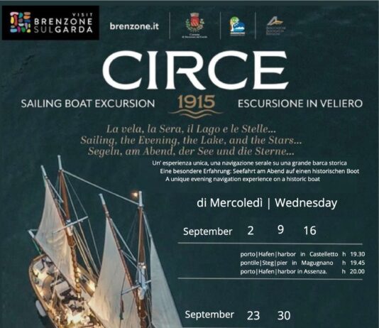 Immagine di Escursione serale in veliero sul Garda mercoledì 30 settembre a Brenzone