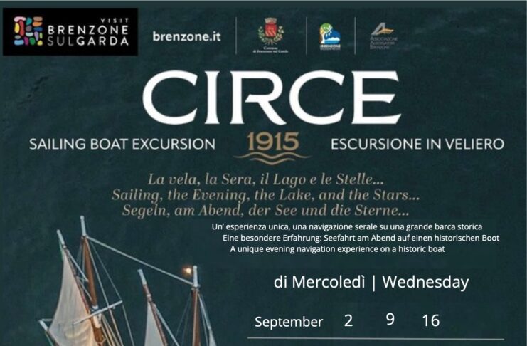 Immagine di Escursione serale in veliero sul Garda mercoledì 30 settembre a Brenzone