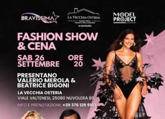 Fashion show e cena alla Vecchia Osteria di Nuvolera