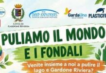 Gardone Riviera, pulizia dei fondali e dei parchi: due giornate di volontariato Gardone Riviera, pulizia dei fondali e dei parchi: due giornate di volontariato