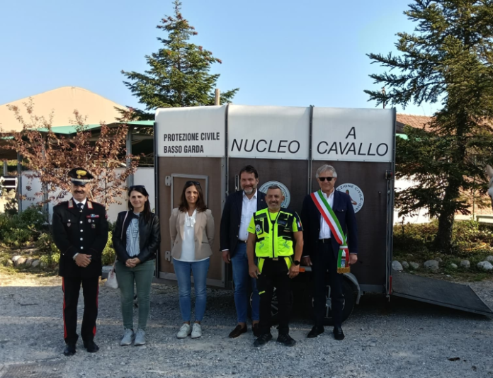 Inaugurata a Lonato la nuova sede del Nucleo a Cavallo della Protezione Civile Basso Garda