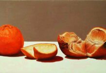 Cuore di arancio, opera di Patrizia Rota