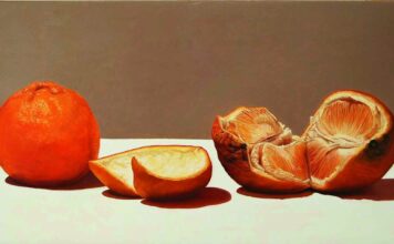 Cuore di arancio, opera di Patrizia Rota