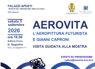 Palazzi Aperti ad Arco, visita guidata alla mostra Aerovita Immagine di Palazzi Aperti ad Arco, visita guidata alla mostra Aerovita