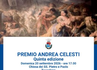 Quinta edizione del Premio Andrea Celesti a Toscolano Maderno il 20 settembre Immagine di Quinta edizione del Premio Andrea Celesti a Toscolano Maderno il 20 settembre
