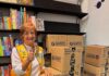 Immagine di Raccolta libri Lions a Desenzano: 344 volumi donati nel mese di agosto
