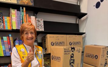 Immagine di Raccolta libri Lions a Desenzano: 344 volumi donati nel mese di agosto
