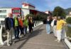 Sopralluogo al cantiere sulla Sarca ad Arco