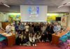 Legalità in Corto a Montichiari: gli studenti girano “The Breaking Point” Un gruppo di ragazzi in aula davanti a uno schermo mostra il cortometraggio The Breaking Point