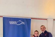 Alice Don alla Karate One Series A di Salisburgo Immagine di Alice Don alla Karate One Series A di Salisburgo