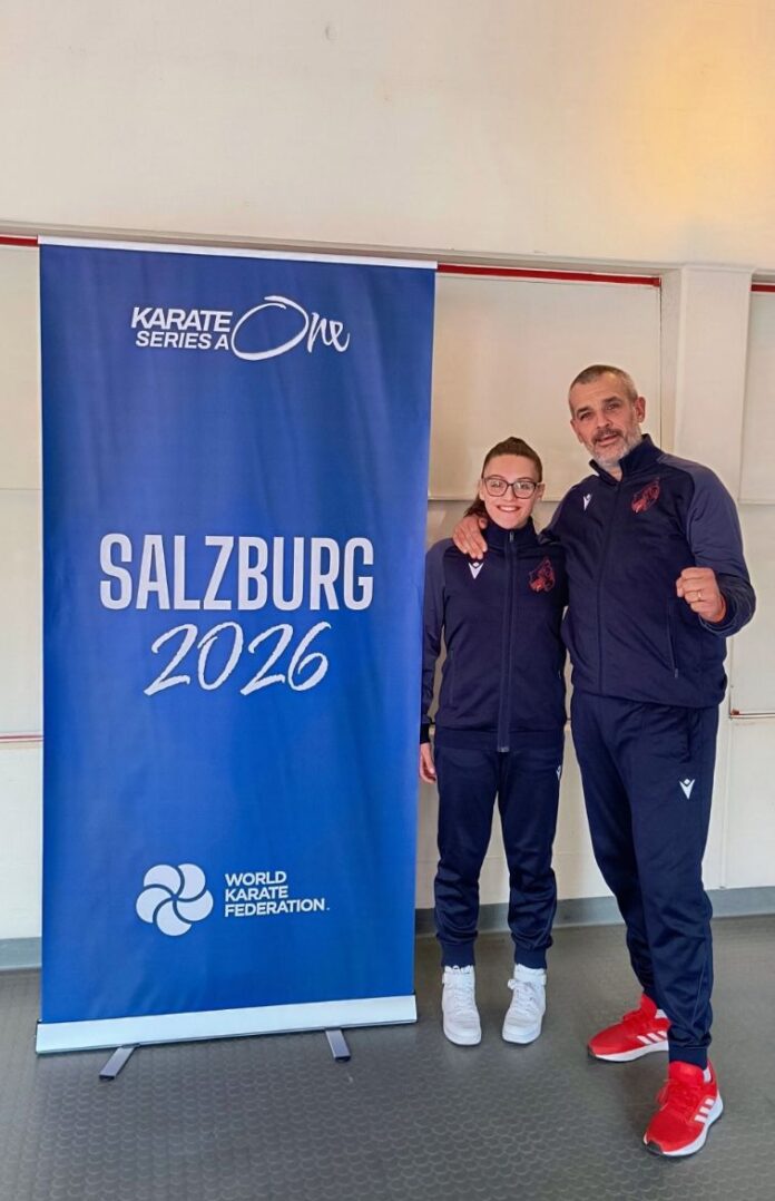 Immagine di Alice Don alla Karate One Series A di Salisburgo