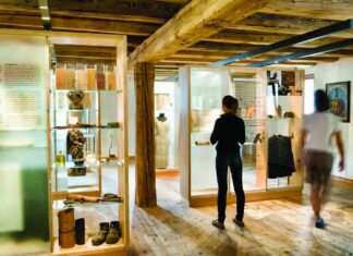 Passaggio in Valle Aurina: il museo minerario nel Granaio di Cadipietra Le sale del museo minerario nel Granaio di Cadipietra