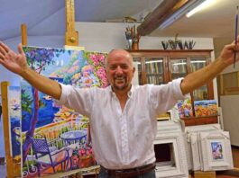 Athos Faccincani, autore della mostra personale a Peschiera del Garda