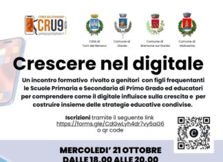 Crescere nel digitale: incontro formativo a Torri del Benaco per genitori ed educatori