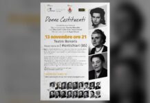 Manifesto di Donne Costituenti al Teatro Bonoris di Montichiari