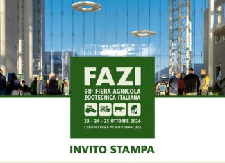 FAZI Montichiari 2026: dal 23 al 25 ottobre la 98ª Fiera Agricola Zootecnica Manifesto di FAZI Montichiari mostra persone davanti al Centro Fiera di Montichiari con padiglioni e animali