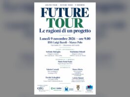 Future Tour a Desenzano del Garda: il primo incontro lunedì 9 novembre Manifesto di Future Tour: incontro all'IISS Luigi Bazoli - Marco Polo