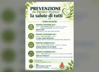 Prevenzione in primo piano a Bedizzole: quattro incontri sulla salute Manifesto di Prevenzione in primo piano: la salute di tutti con incontri a Bedizzole