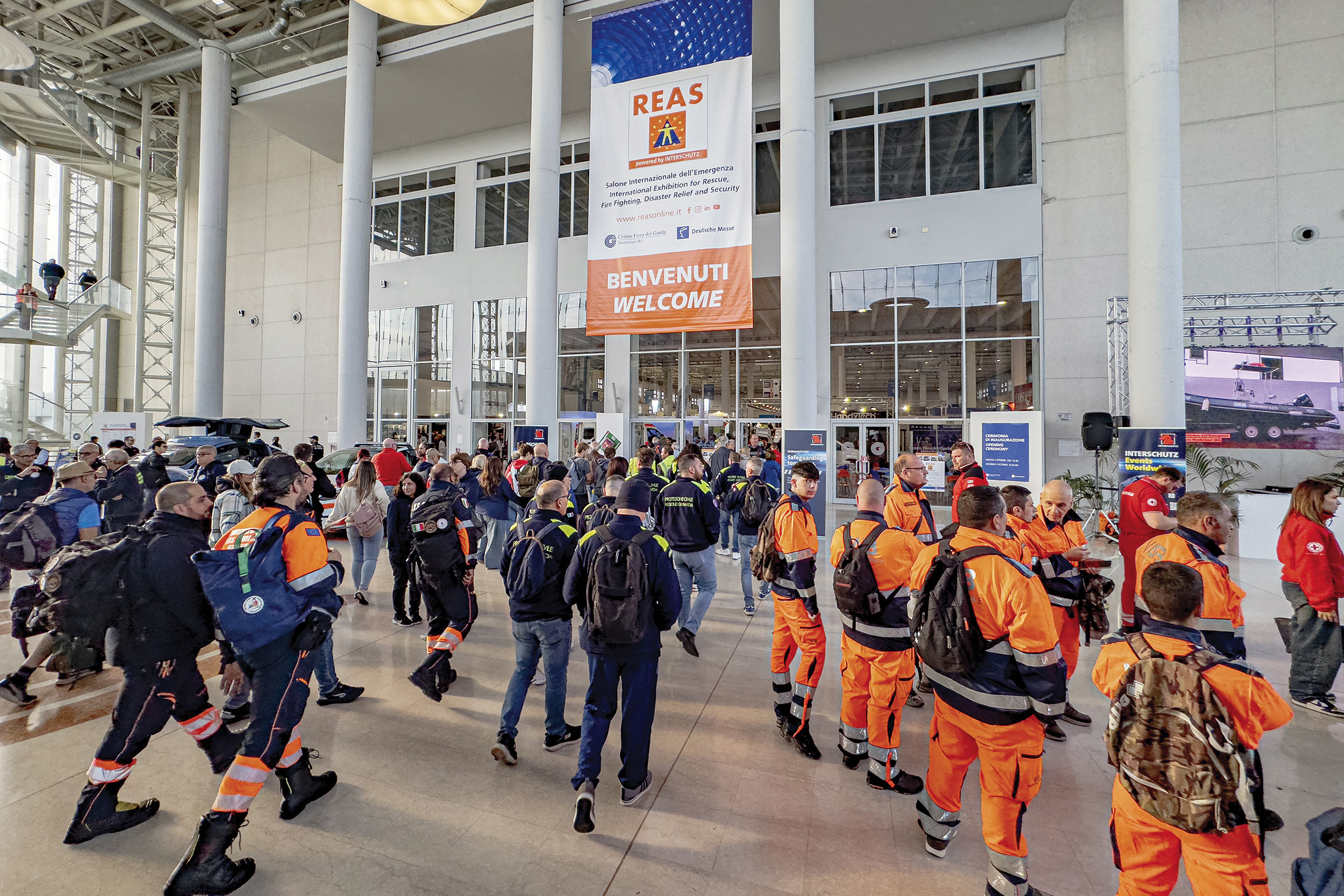 Immagine relativa a REAS 2026: apre domani a Montichiari il Salone internazionale dell'Emergenza