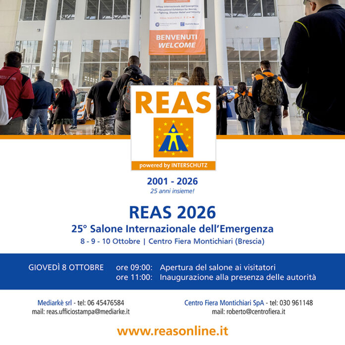 Immagine di REAS 2026: apre domani a Montichiari il Salone internazionale dell'Emergenza
