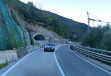 Strada della Maza ad Arco, rinviata la chiusura notturna per la nuova rotatoria Strada della Maza ad Arco, tratto con galleria e traffico