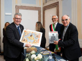 Riva del Garda ricorda don Angelo Confalonieri con cinque ambasciatori Riva del Garda ricorda don Confalonieri con gli ambasciatori dell'Australia