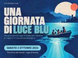 Peschiera, il regalo di nozze diventa una giornata per i bambini di ABE Una giornata di luce blu per i bambini di ABE a Peschiera del Garda