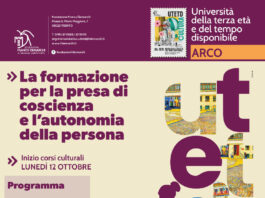 Università della Terza Età ad Arco: iscrizioni da lunedì 5 ottobre Immagine di Università della Terza Età ad Arco: iscrizioni da lunedì 5 ottobre