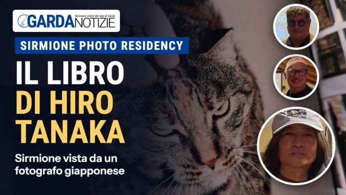Il libro di Hiro Tanaka per la Sirmione Photo Residency: copertina del servizio video
